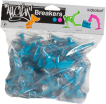 All City Breakers - Mini Vinyl Electric Blue 20-Pack