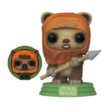 Star Wars - Across the Galaxy: Wicket US Exclusive Pop! Vinyl with Pin [RS]