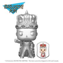 Queen - Freddie Mercury King US Exclusive Pop! with pin [RS]