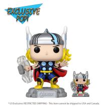 Marvel Comics - Thor Avengers 60th US Exclusive Pop! Vinyl with Pin [RS]
