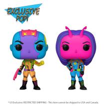 Guardians of the Galaxy: Vol. 3 - Nebula & Mantis US Exclusive Blacklight Pop! 2-Pack [RS]