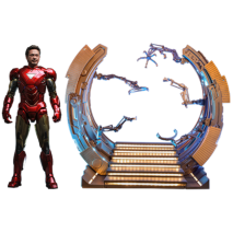 Iron Man - Iron Man Mk VI (2.0) w/Suit-up Gantry 1:6 Scale Collectable Set