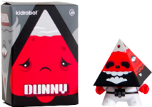 Dunny - 3" Pyramidun Red Dunny Vinyl