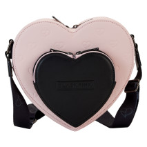 Blackpink - All-Over-Print Heart Shaped Crossbody Bag