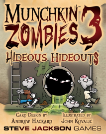 Munchkin - Munchkin Zombies 3 Hideous Hideouts Expansion