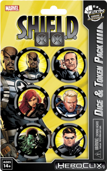 Heroclix - Nick Fury Agent of SHIELD Dice & Token Pack