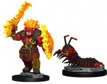 Wardlings - Fire Orc & Fire Centipede Pre-Painted Mini