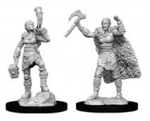 Dungeons & Dragons - Nolzur’s Marvelous Unpainted Minis: Female Human Barbarian