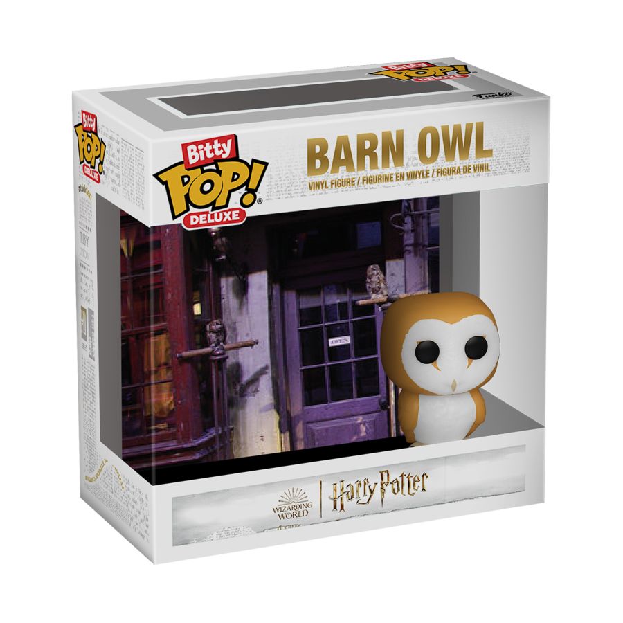 Harry Potter - Barn Owl (Eeylops Owl Emporium) Bitty Pop! Deluxe | Ikon ...