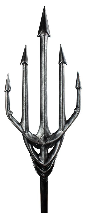 Justice League - Aquaman's Trident with Treasure Chest Life-Size