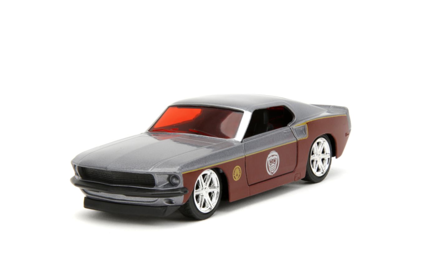Marvel Comics - 1969 Ford Mustang Fastback 1:32 Scale Vehicle with Star ...
