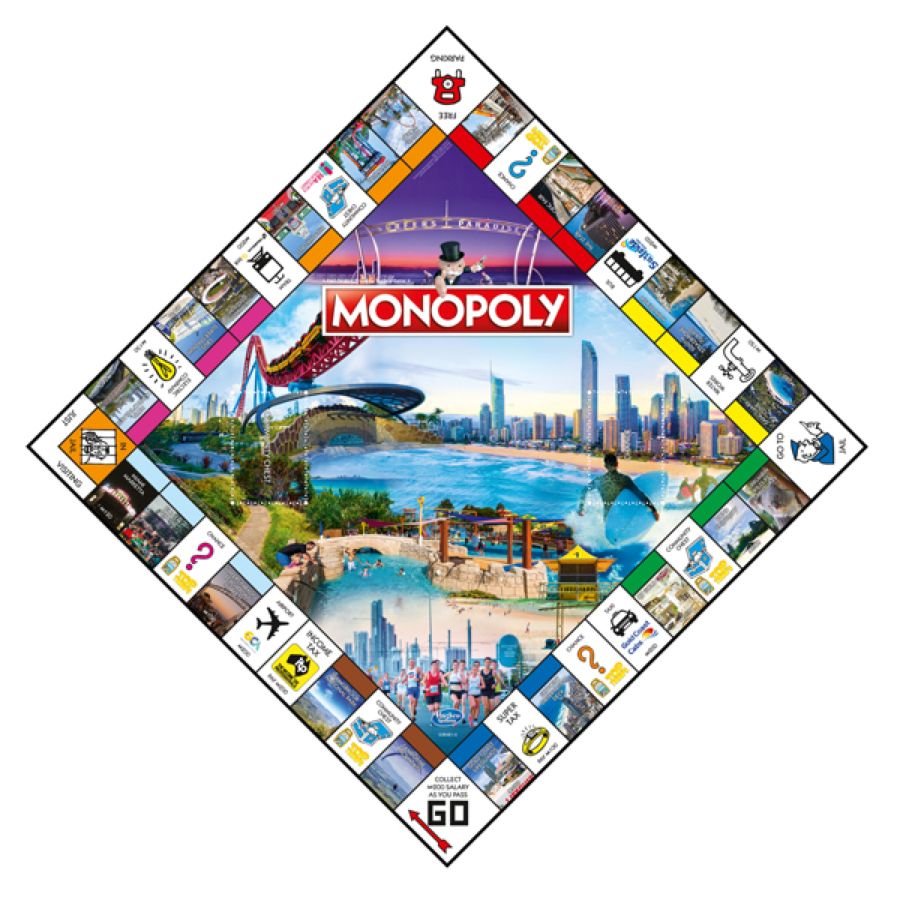 Monopoly Gold Coast Edition Ikon Collectables