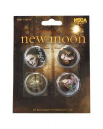 The Twilight Saga: New Moon - Pin Set Of 4 Edward