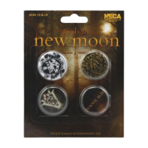 The Twilight Saga: New Moon - Pin Set Of 4 Crests