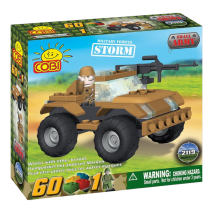 Small Army - 60 Piece Storm Military Vehicle Construction Set