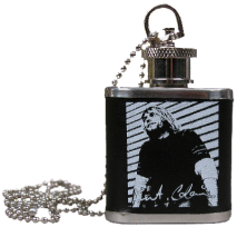 Kurt Cobain - Flask Necklace