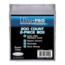 Ultra Pro - 2 Piece Plastic Box 200 Count