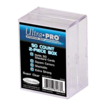 Ultra Pro - Plastic Box 50 Count 2-pack