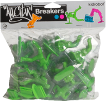 All City Breakers - Mini Vinyl Electric Green 20-Pack