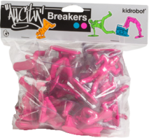 All City Breakers - Mini Vinyl Electric Pink 20-Pack