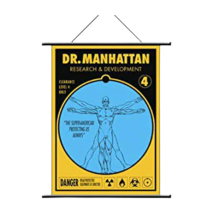 Watchmen - Wall Scroll Dr Manhattan Pop Art