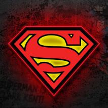 DC Comics - Superman Logo Large LED Wall Light