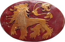 A Game of Thrones - Lannister Shield Pin Replica