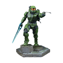 Halo Infinite - Master Chief with Grapplshot PVC Statue