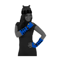 Doctor Who - Dalek Arm Warmers (Blue)