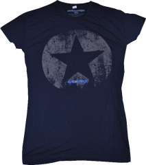 Entourage - Star Navy Female T-Shirt XXL