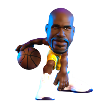 NBA - Shaquille O-Neal (Lakers) Mini 6" Vinyl Figure