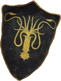 A Game of Thrones - Greyjoy Sigil Throw Pillow