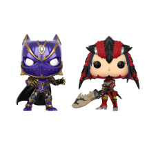 Marvel vs Capcom: Infinite - Black Panther vs. Monster Hunter Pop! Vinyl 2-pack