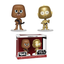 Star Wars - Chewbacca & C-3PO Vynl.
