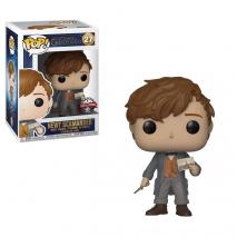 Fantastic Beasts 2: The Crimes of Grindelwald - Newt with Postcard US Exclusive Pop! Vinyl
