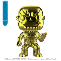 Avengers 3: Infinity War - Thanos Yellow Chrome US Exclusive Pop! Vinyl