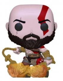 God of War - Kratos with Blades of Chaos Glow US Exclusive Pop! Vinyl [RS]