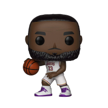 NBA: Lakers - Lebron James (White Uniform) Pop! Vinyl