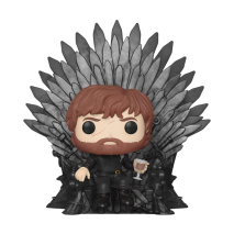 A Game of Thrones - Tyrion on Iron Throne Pop! Deluxe