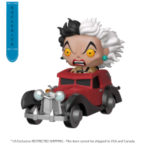 101 Dalmatians (1961) - Cruella in Car US Exclusive Pop! Ride
