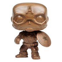 Marvel Comics - Captain America Wood Deco US Exclusive Pop! Vinyl