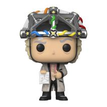 Back to the Future - Doc with Helmet Pop! Vinyl