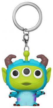 Pixar Alien Remix - Sulley Pocket Pop! Keychain