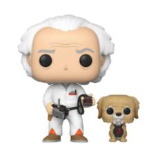 Back to the Future - Doc with Einstein US Exclusive Pop! Vinyl [RS]