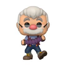Pinocchio (1940) - Gepetto with Accordion 80th Anniversary Pop! Vinyl