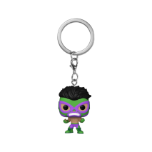 Marvel Lucha Libre - El Furioso Pocket Pop! Keychain
