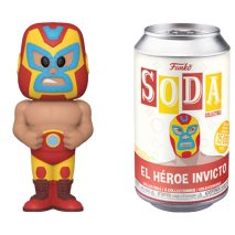 Marvel Lucha Libre - El Heroe Invicto (with chase) Vinyl Soda (max 6)