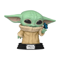 Star Wars: The Mandalorian - Grogu with Butterfly US Exclusive Pop! Vinyl [RS]