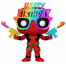 Deadpool (comics) - Birthday Glasses Deadpool 30th Anniversary US Exclusive Pop! Vinyl [RS]