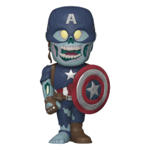 What If - Zombie Captain America (with chase) Vinyl Soda
